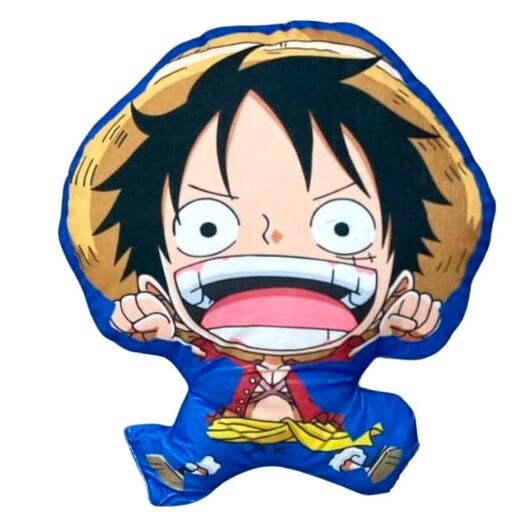 TOEI ANIMATION One Piece D Luffy 3D cushion 35cm