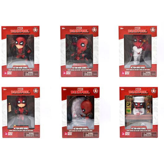 YUME TOYS Marvel Deadpool Hero Box assorted figure