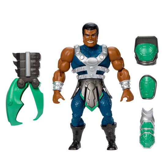 MATTEL Masters of the Universe Turtles of Grayskull Clamp Champ figure 14cm