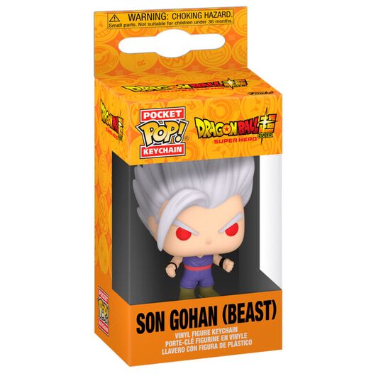 Funko Keychain!​ Dragon Ball Super Gohan (Ultra Instinct)