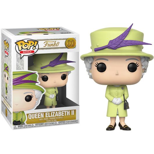 Funko Pop! Queen Elizabeth II Green Suit 01