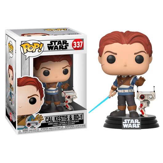 FUNKO POP Star Wars Cal Kestis & BD-1 Bobble 337 43572