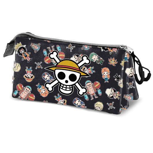 One Piece Skull tripe pencil case 8445118069136