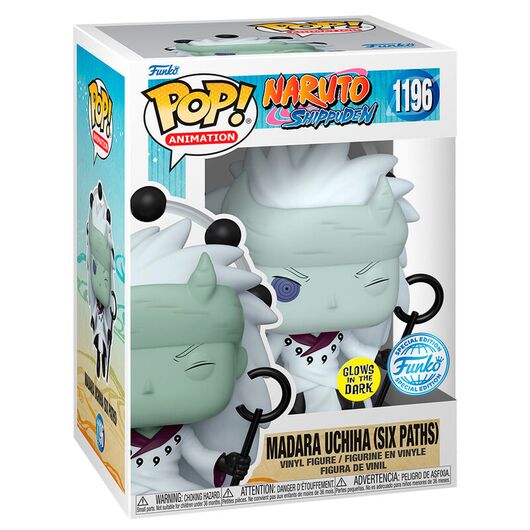 Funko Pop! Naruto: Madara Uchiha (Six Paths) GLOW 1196