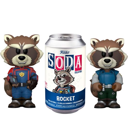 Funko Soda! Guardians of the Galaxy 3 Rocket (1τμχ - Τυχαία Επιλογή 1:6 Chase)