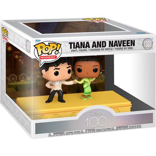 FUNKO MOMENTS Disney 100th Tiana and Naveen 1322 67976
