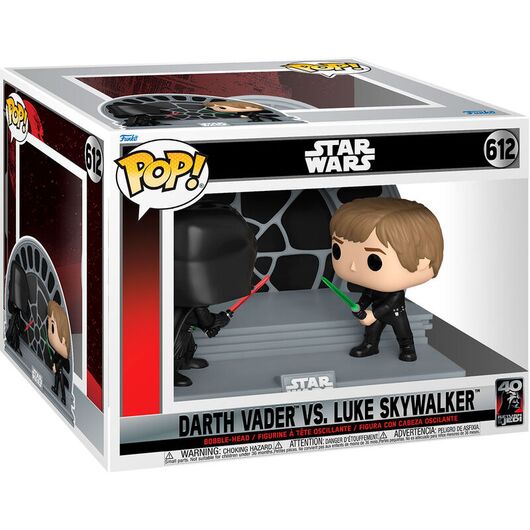FUNKO MOMENTS Star Wars Jedi 40th Darth Vader Vs Luke 612 70743
