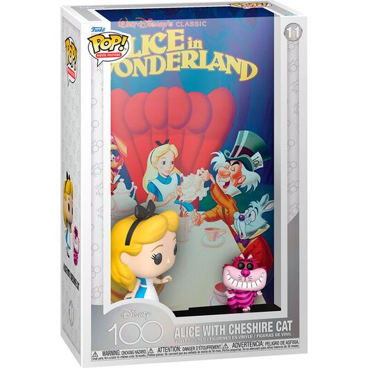 Funko Pop! Movie Posters: Alice in Wonderland - Alice with Cheshire Cat 11 67497