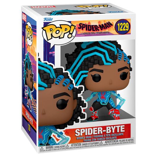 FUNKO POP Spider-Man The Spider-Verse Spider-Byte 1229 65728