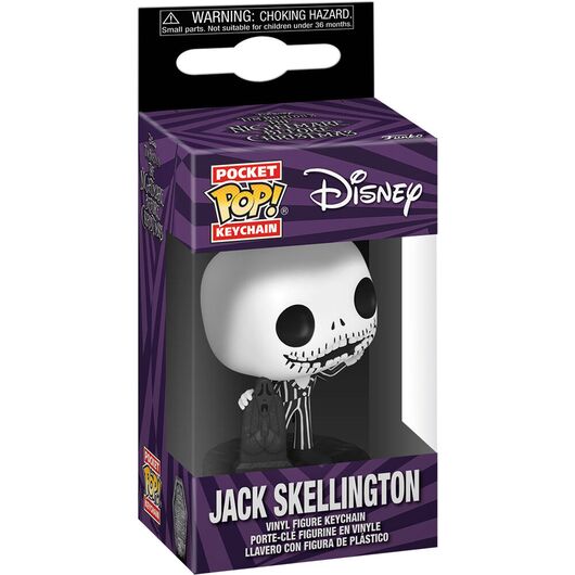 Funko Keychain! Nightmare B.C. 30th Jack Skellington 72316