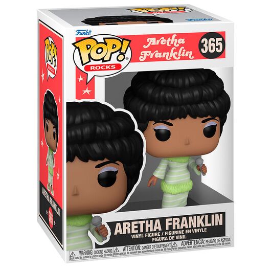 FUNKO POP Rocks Aretha Franklin (Green Dress) 365 67452