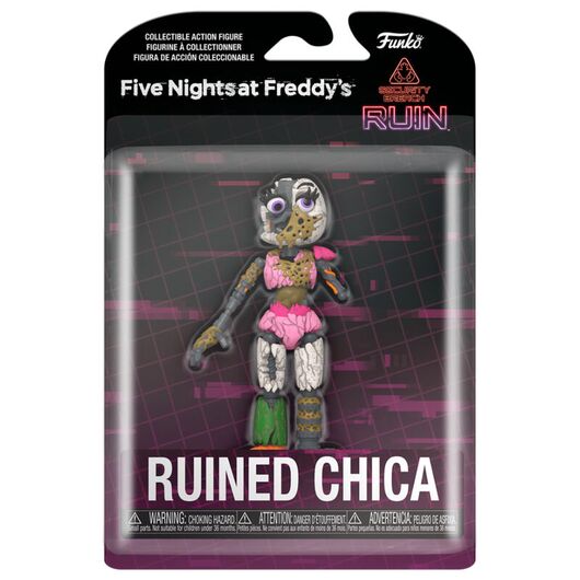 Five Nights at Freddys Ruined Chica action figure 12cm 889698724678