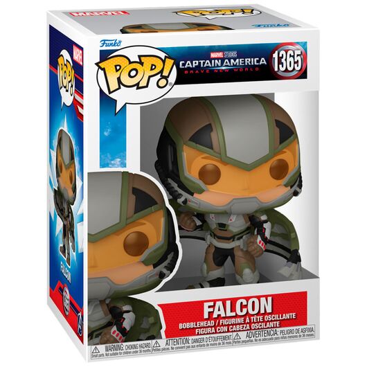 FUNKO POP Captain America Brave New World POP 2 B&W 75991