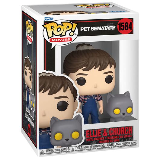 POP figure Pet Sematary Ellie & Church 889698807142