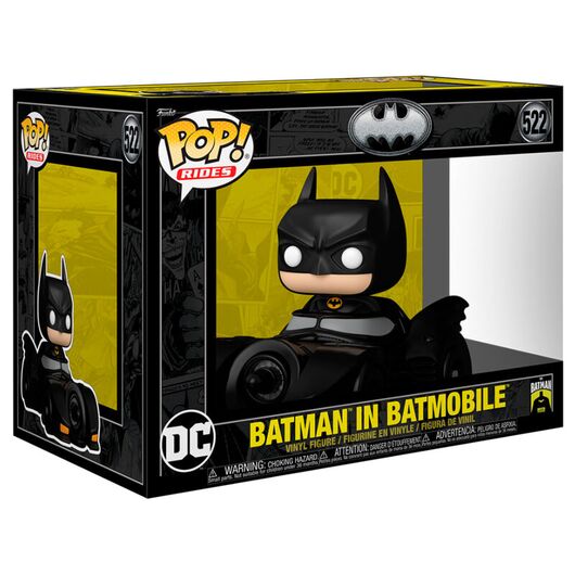 FUNKO POPS Batman 85th Batman w/Batmobile 522 80689