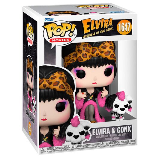 Funko Pop! Elvira Mistress of the Dark Elvira & Gonk 1647