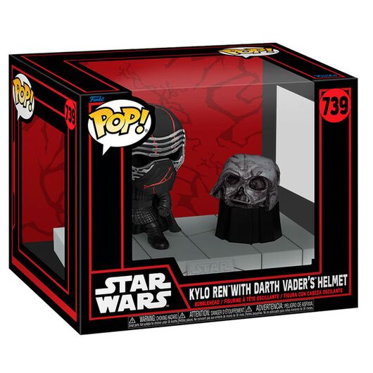 POP figure Deluxe Star Wars Kylo Ren with Darth Vader Helmet 889698807722