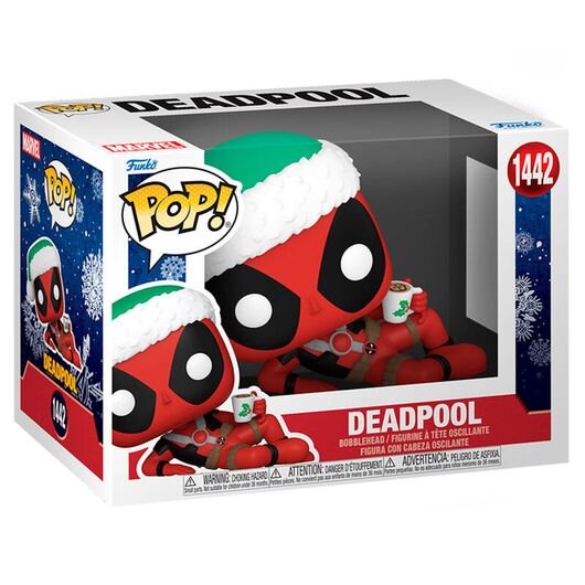 POP figure Marvel Deadpool with Hot Cocoa 889698800358