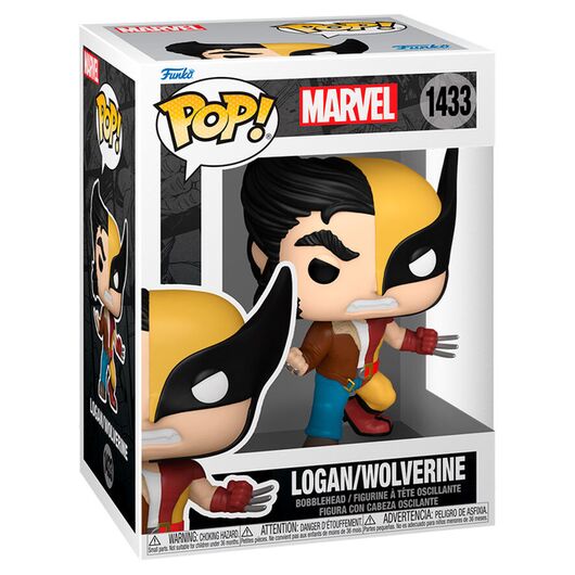 Funko Pop! Marvel Split Wolverine/Logan 1433