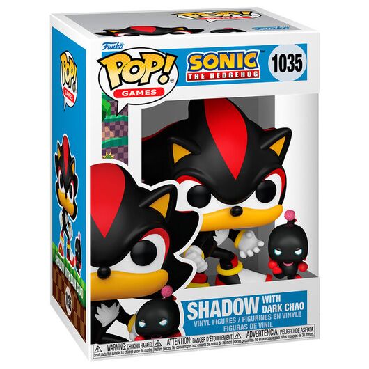 Funko Pop! Sonic the Hedgehog: Shadow with DChao 1035