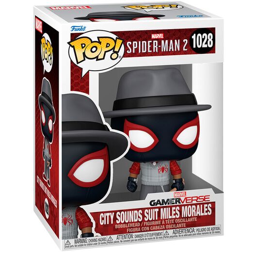 FUNKO POP Spider-Man 2 City Sounds Miles 80330