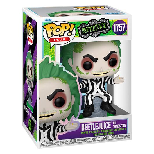 FUNKO POP Beetlejuice w/Tombstone 83562