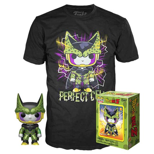 Set POP figure & Tee Dragon Ball Z Perfect Cell (XL)
