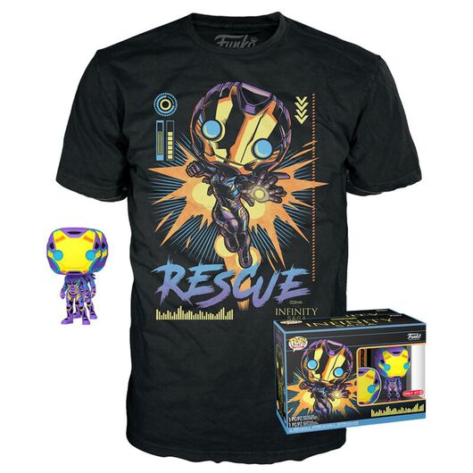 Set figure POP & Tee Marvel Avengers Rescue Exclusive (XL)