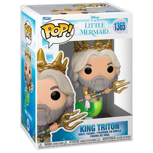 Funko Pop! The Little Mermaid: King Triton 1365
