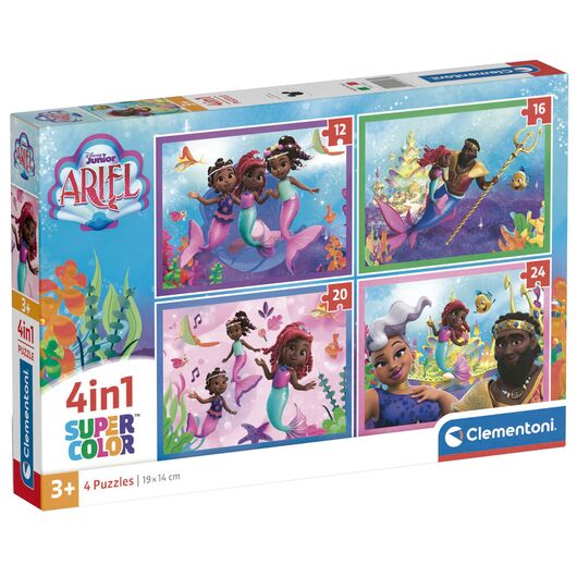 Clementoni Puzzle - Disney Ariel 12-16-20-24pcs