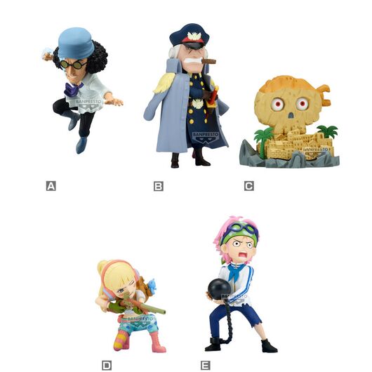 BANPRESTO One Piece Hachinosu world collectable figure 7cm
