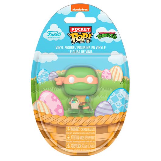 FUNKO Pocket POP figure Ninja Turtles Michelangelo Easter Egg