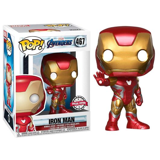 Funko Pop! Marvel Avengers Endgame Iron Man Exclusive 467