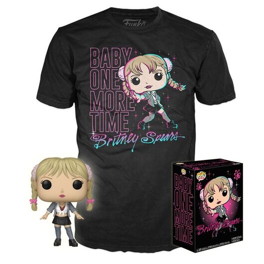 Funko Set figure POP & Tee Britney Spears One More Time Exclusive (M)