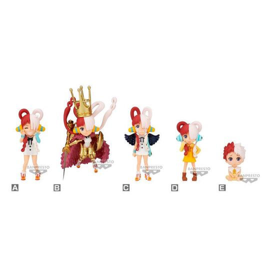 BANPRESTO One Piece Film Red World Collectable assorted figure 7cm