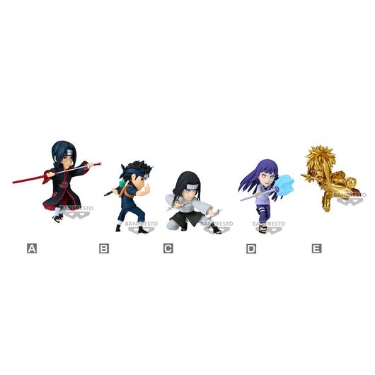 BANPRESTO Naruto Shippuden Narutop99 vol. 3 world collectable figure 7cm