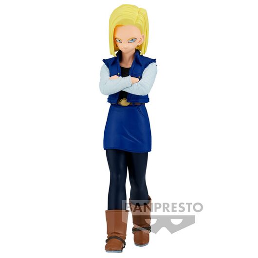 Dragon Ball Z Android 18 Solid Edge Work figure 17cm 4983164896398