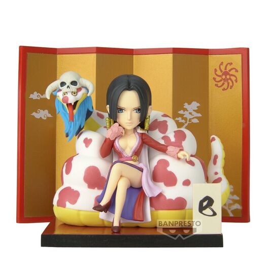 One Piece World Collectable Special Boa Hancock & Salome figure 6cm 4983164899610