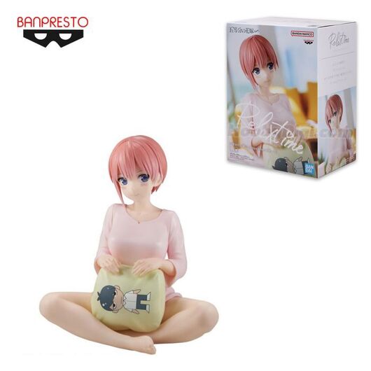 The Quintessential Quintuplets Relax time Ichika Nakano figure 12cm 4983164894356