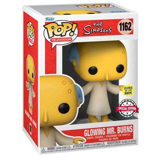 Funko Pop! Simpsons - Glowing Mr.Burns Exclusive 1162