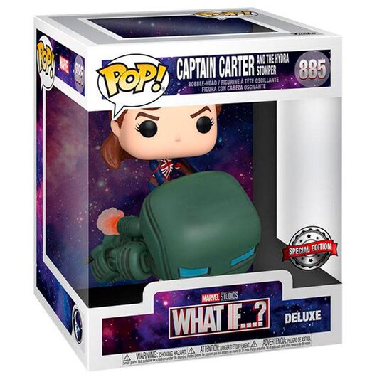 Funko Pop! Marvel What If Captain Carter Exclusive 885