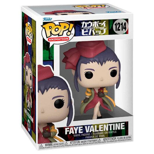 POP figure Cowboy Bebop Faye Valentine 889698580212