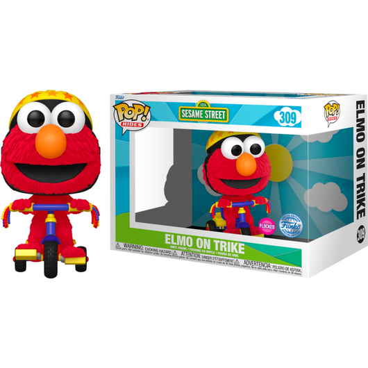 POP figure Rider Sesame Street Elmo on Trike Exclusive 889698767811