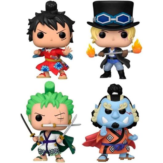 Funko Pop! One Piece 4 Pack GLOW