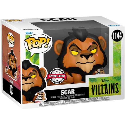 POP figure Disney Villains The Lion King Scar Exclusive 889698589345