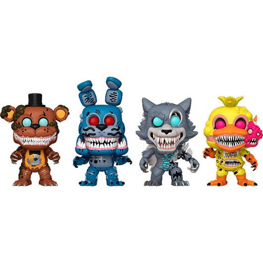 POP pack 4 figures Five Nights at Freddys Exclusive 889698825078