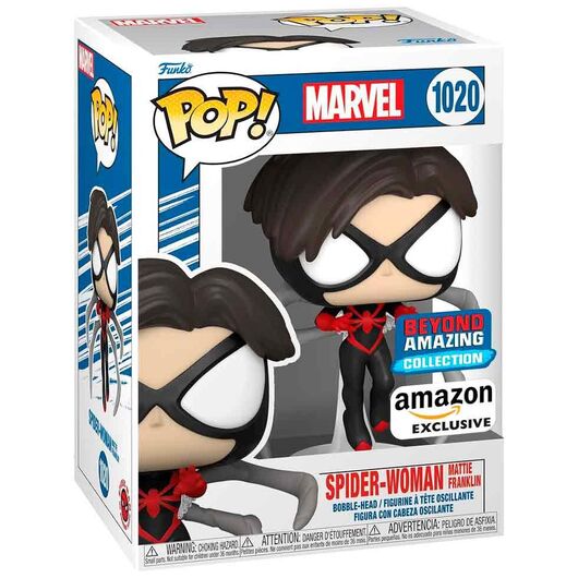 POP figure Marvel Beyond Amazing Spider-Woman Mattie Franklin Exclusive 889698629751