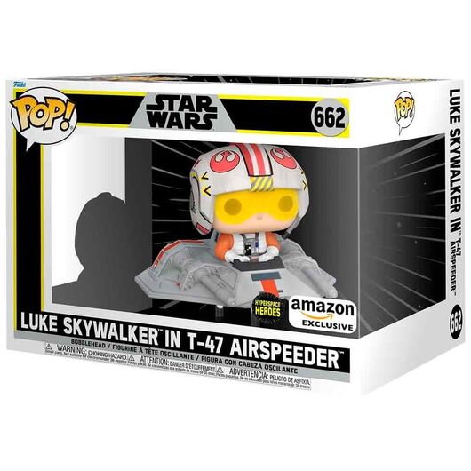POP figure Rides Star Wars Luke Skywalker in T-47 Airspeeder Exclusive 889698744041