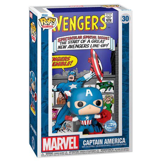 Funko Pop! Marvel Avengers Captain America Exclusive 30