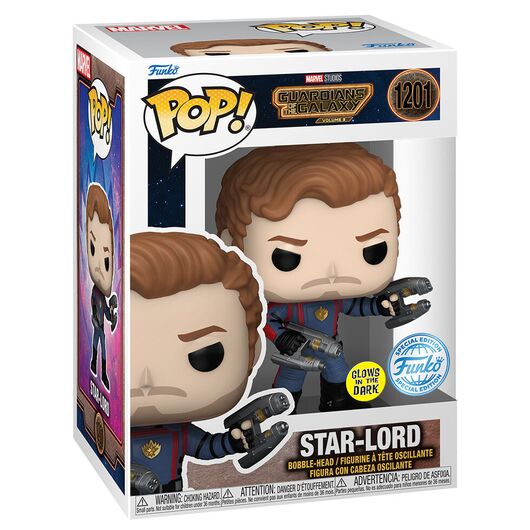 Funko Pop! Guardians of the Galaxy Glows In The Dark Special Edition 1201